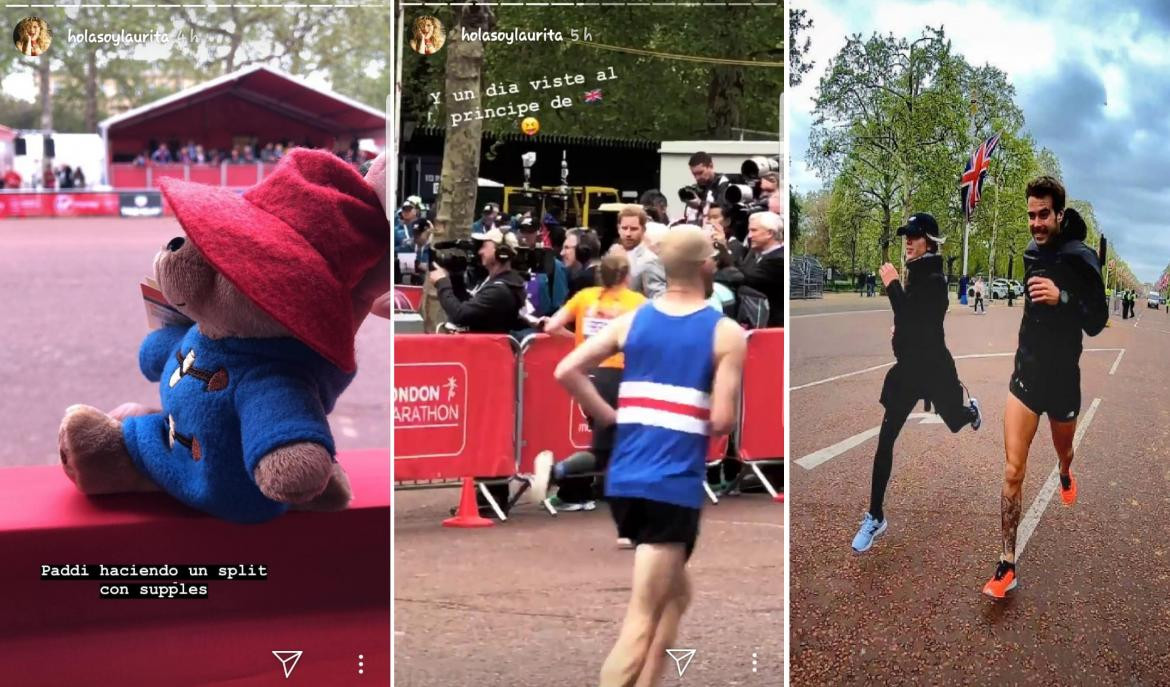 Nico Cabré, Laurita Fernández, príncipe Harry, Londres