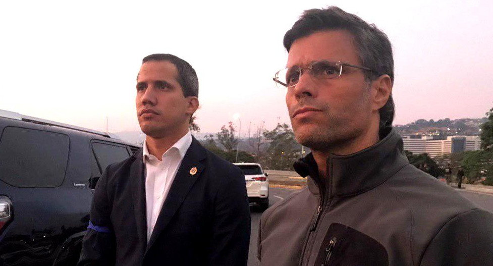 Juan Guaidó y Leopoldo López, opositores a Maduro en Venezuela, Internacionales, Foto: Twitter de Leopoldo López