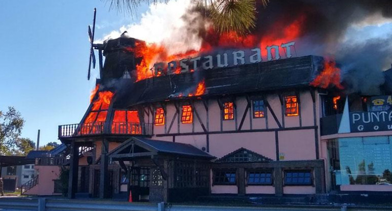 Incendio Ituzaingó - Restaurante