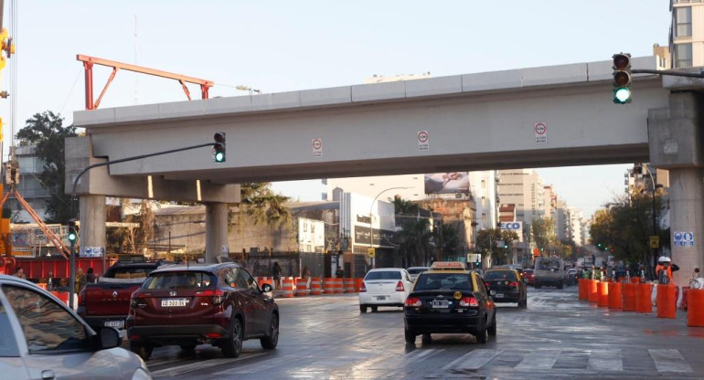 Reapertura de la avenida Córdoba, altura Juan B Justo, por Viaducto San Martín