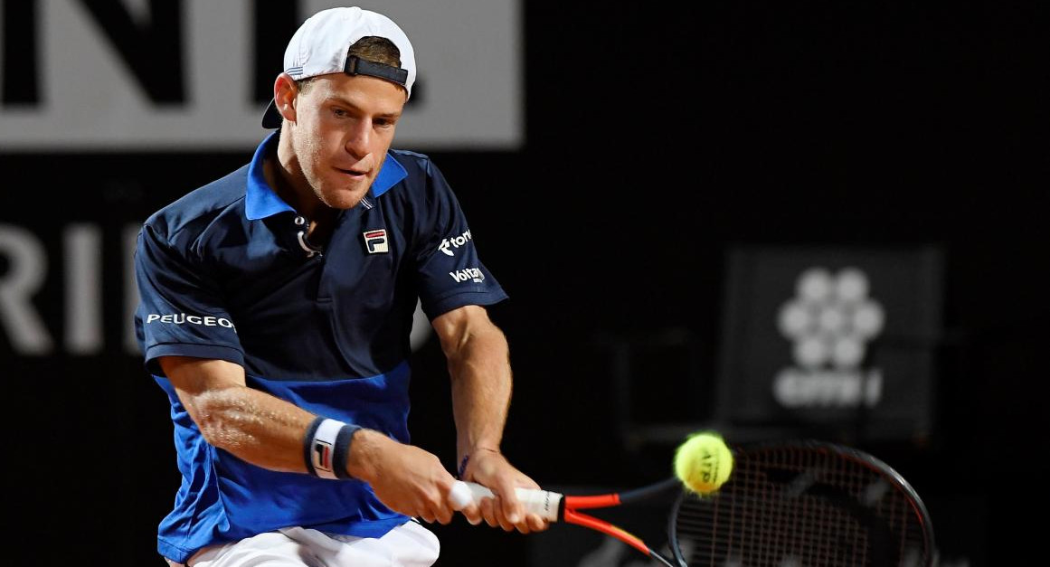 Diego Schwartzman en el Masters 1000 de Roma (Reuters)