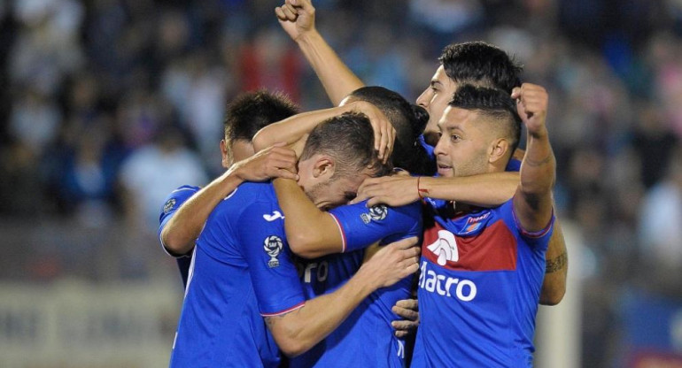 Festejo de Tigre en Copa Superliga