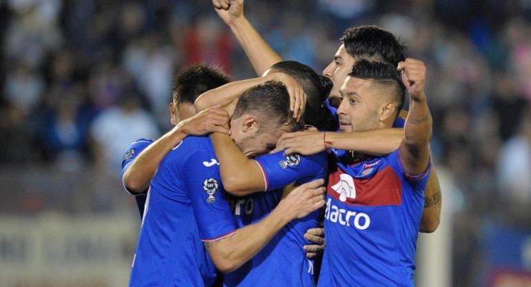 Festejo de Tigre en Copa Superliga