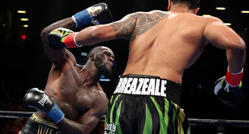 Deontay Wilder y Dominic Breazeale - boxeo