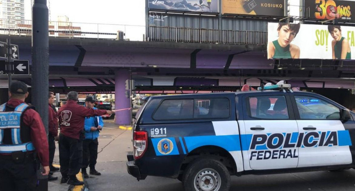 Accidente en Puente Saavedra - un muerto