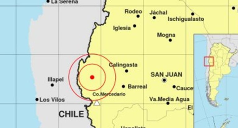 Sismo en San Juan 