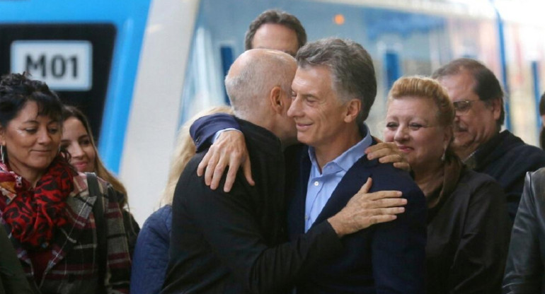 Horacio rodríguez Larreta, Mauricio Macri, NA