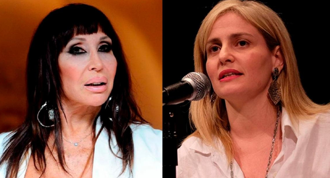 Moria Casán y Romina Manguel