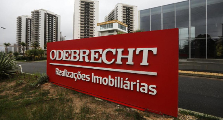 Odebrecht - obra pública causa por pago de sobornos. Foto: Télam.