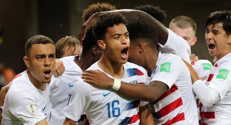 Mundial Sub20 de Polonia - Estados Unidos vs. Nigeria - Gol de Estados Unidos - Fútbol - Deportes 