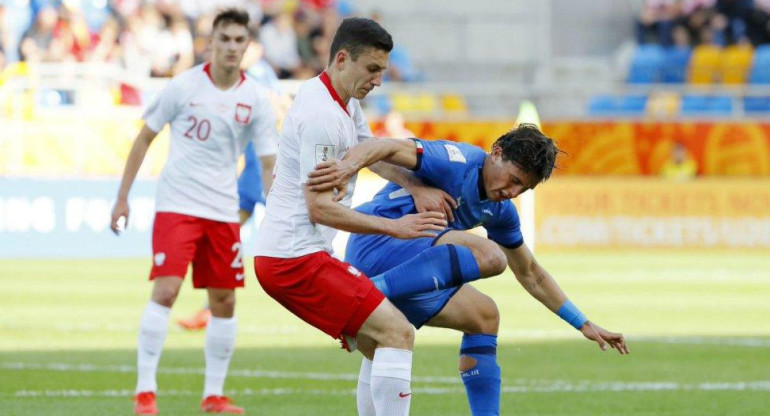 Selección Polonia vs. Selección Italia Mundial sub 20 