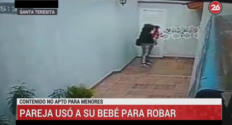 Santa Teresita - Robo en casa de jubiladas con bebé