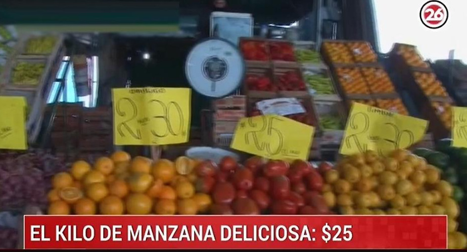 Precios de frutas y verduras en el Mercado Central - Economía - Precios esenciales - Canal 26