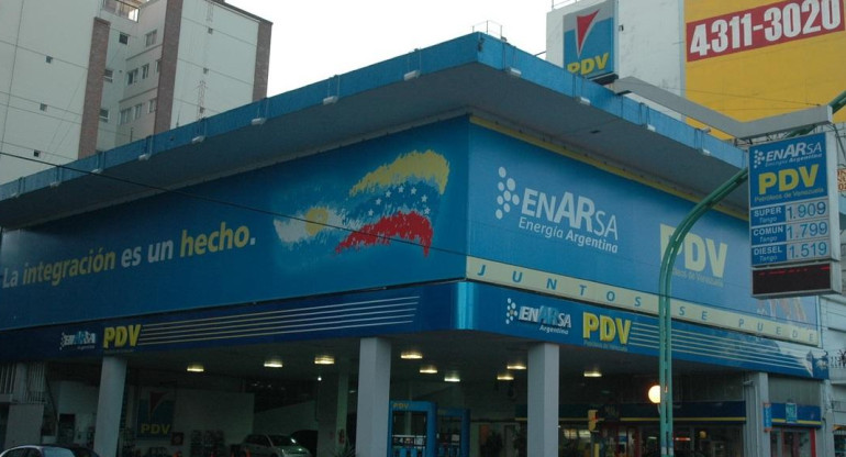 Estacion de servicio de PDVSA