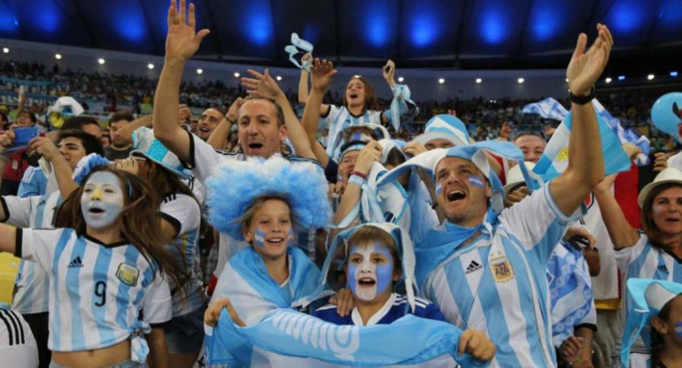 Hinchas argentinos - Copa América