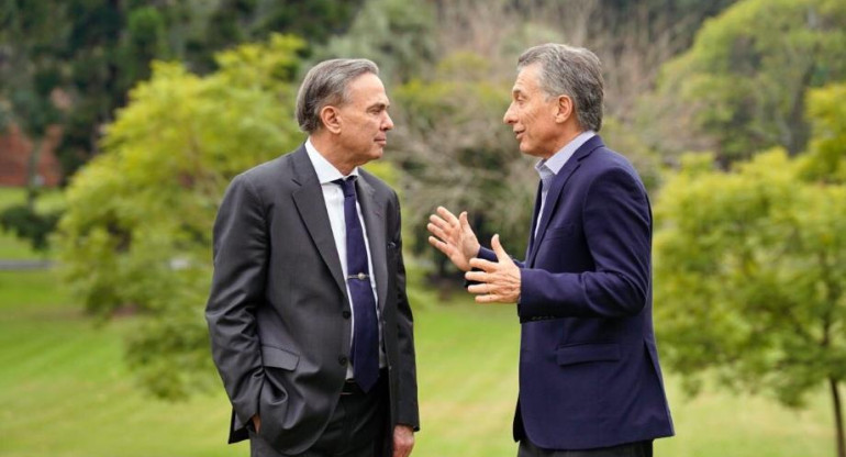 Miguel Ángel Pichetto y Mauricio Macri