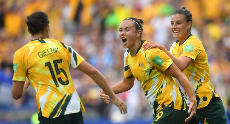 Mundial de fútbol femenino - Gol de Brasil - Deportes