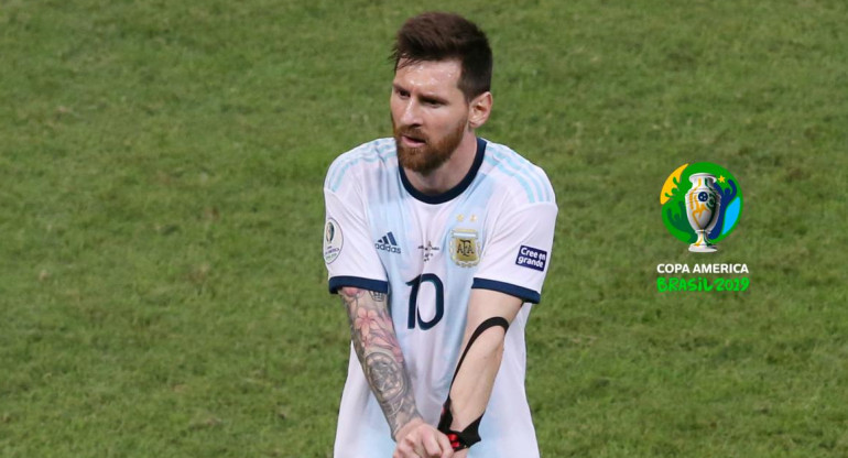 Copa América 2019 - Lionel Messi tras derrota Argentina ante Colombia (Reuters)