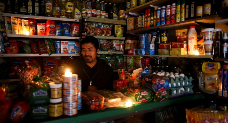 Apagón en Buenos Aires comercio, REUTERS