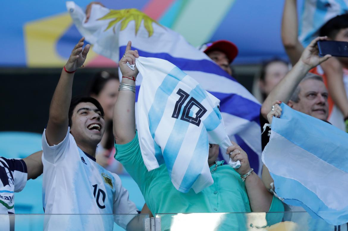 Copa América 2019, hinchas argentinos en las tribunas, fútbol, Selección Argentina, Reuters