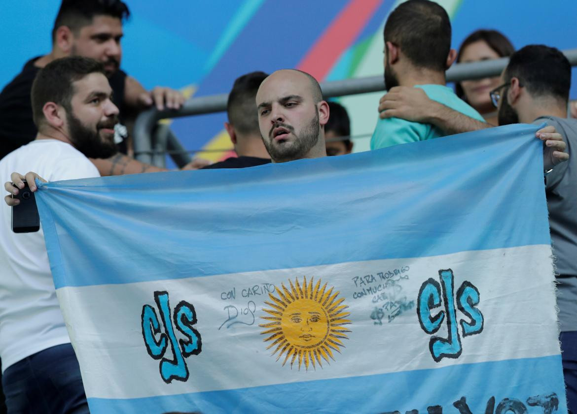 Copa América 2019, hinchas argentinos en las tribunas, fútbol, Selección Argentina, Reuters