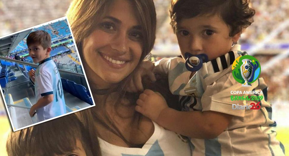 Copa América 2019, selección argentina, Antonela Roccuzzo, esposa e hijos de Messi, Twitter, fútbol, deportes