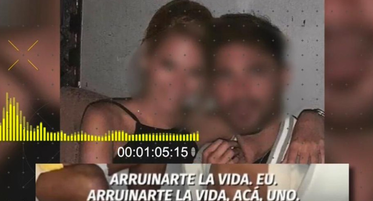 Modelo golpeada por ex pareja: los audios que revelan la salvaje agresión	