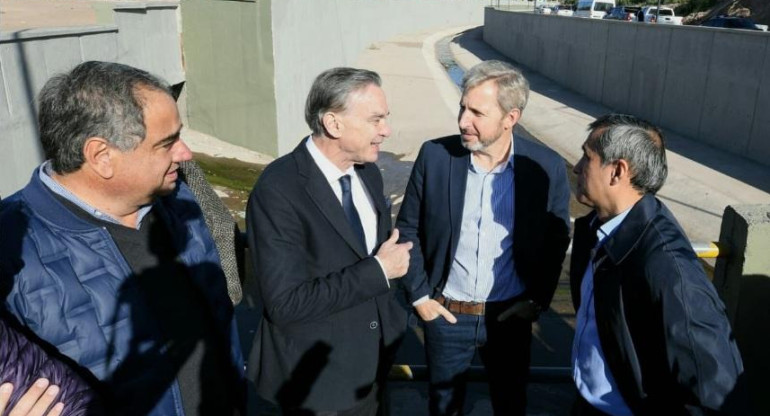 Miguel Ángel Pichetto y Rogelio Frigerio en acto en La Rioja