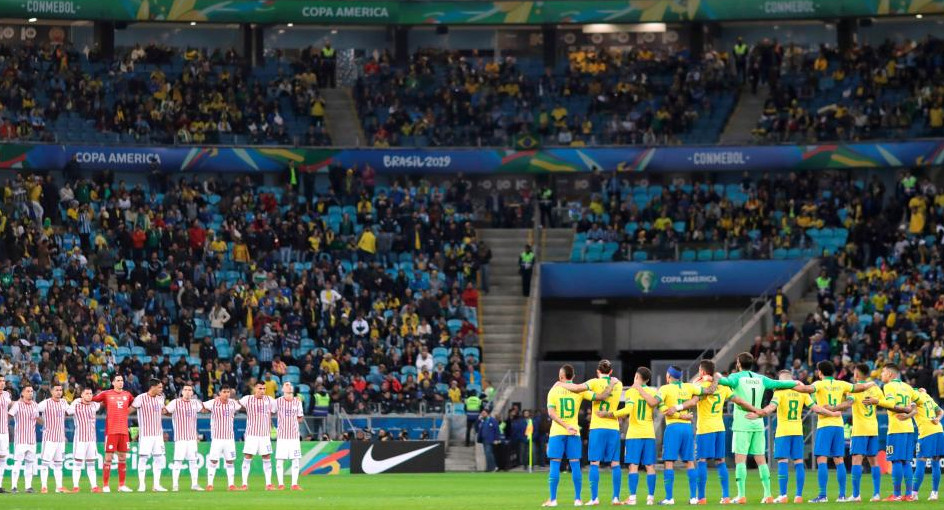 Copa América 2019, Brasil vs Paraguay, estadio, hinchada, REUTERS	