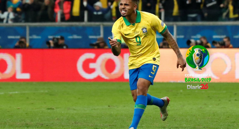 Gabriel Jesús, Selección Brasil - Copa América