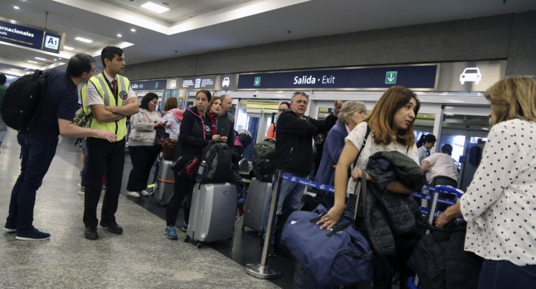 Aeroparque, demoras - Agencia NA