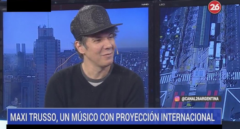 Maxi Trusso en Canal 26 