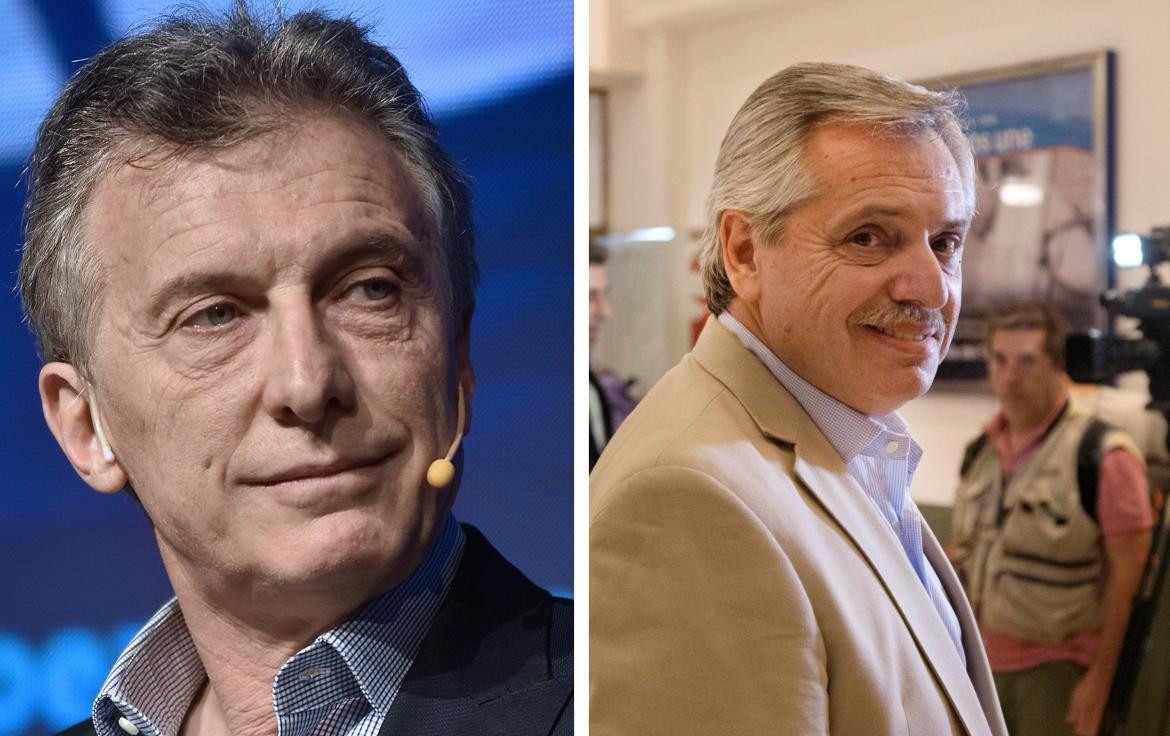 Elecciones 2019, Macri y Alberto Fernández