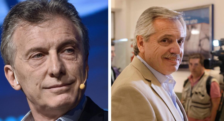 Elecciones 2019, Macri y Alberto Fernández