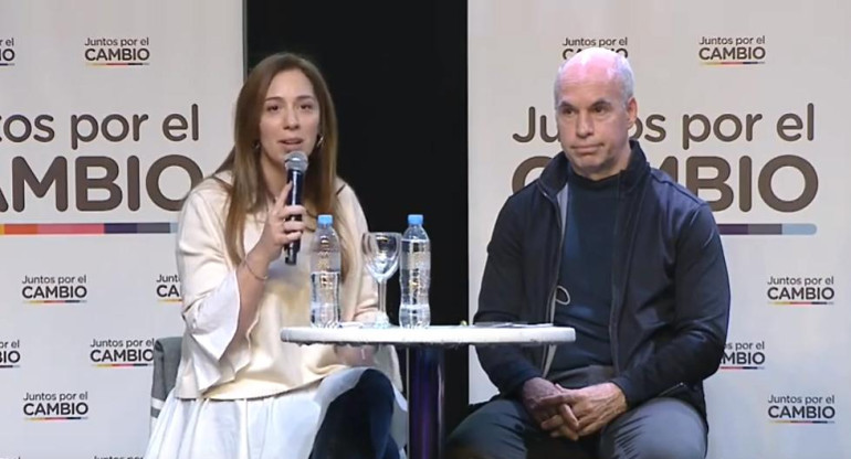 María Eugenia Vidal, Encuentro de Juntos por el Cambio 10 de julio, Elecciones 2019	