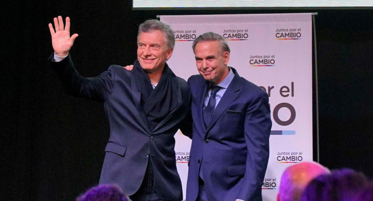 Mauricio Macri y Miguel Ángel Pichetto, Juntos por el Cambio, Elecciones 2019, política, NA