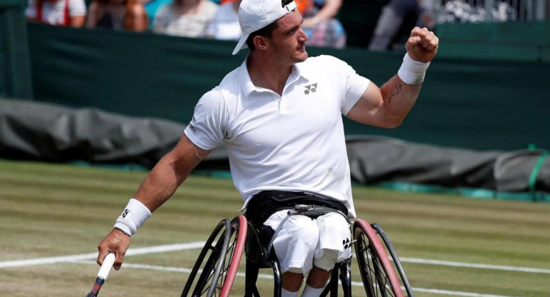 Gustavo Fernández, tenis adaptado, Wimbledon