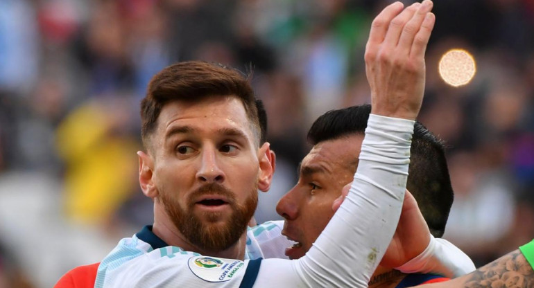 Expuslión de Lionel Messi en Copa América 2019, Selección Argentina, NA	