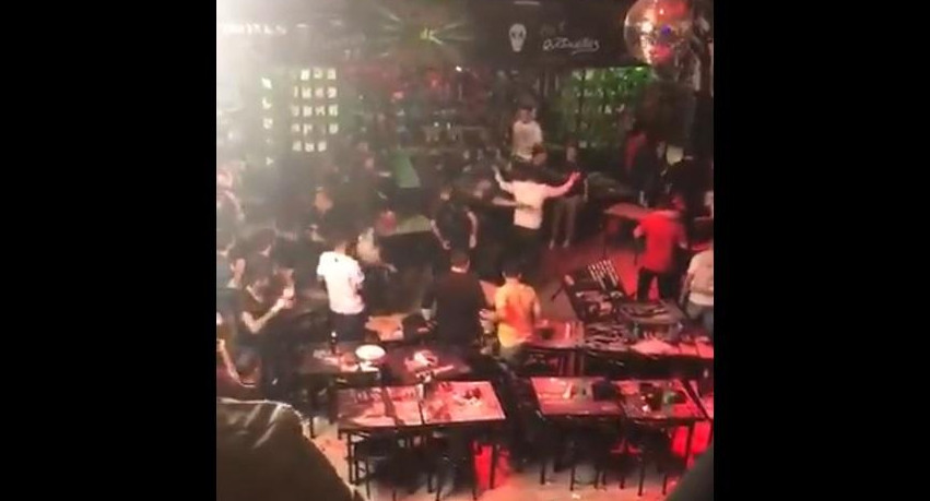 Pelea en una pizzería de Lanus durante el día del amigo