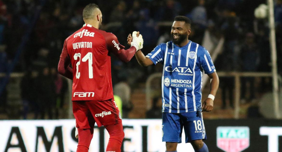 Copa Libertadores, Godoy Cruz vs. Palmeiras, REUTERS