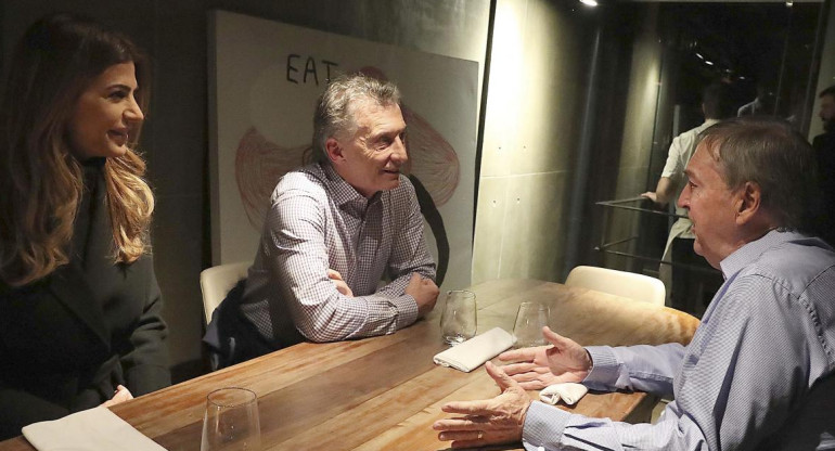 Cena en Córdoba entre Mauricio Macri, Juliana Awada y Juan Schiaretti, AGENCIA NA