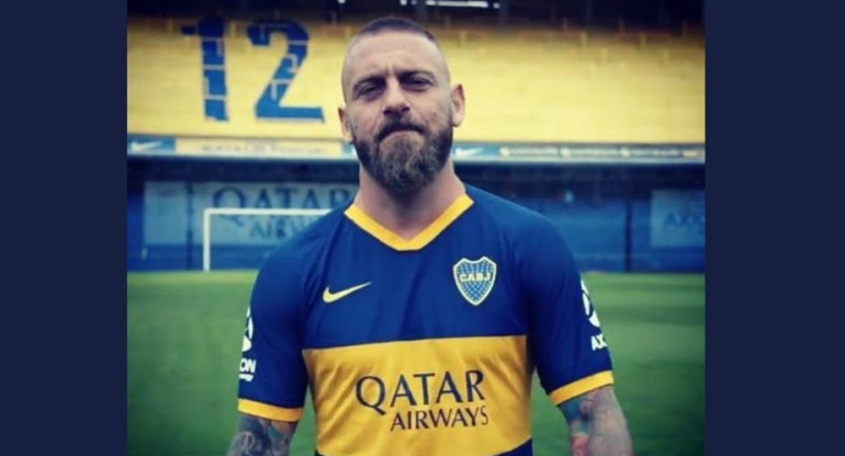 Bienvenida oficial de Boca a Daniele De Rossi