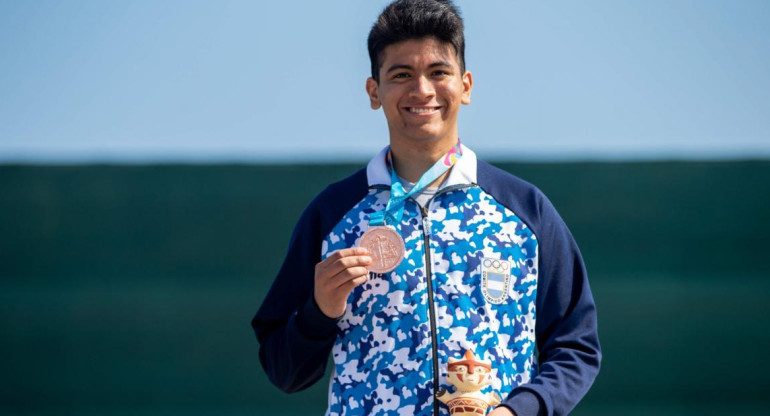 Julián Gutiérrez, medalla de bronce, Juegos Panamericanos  