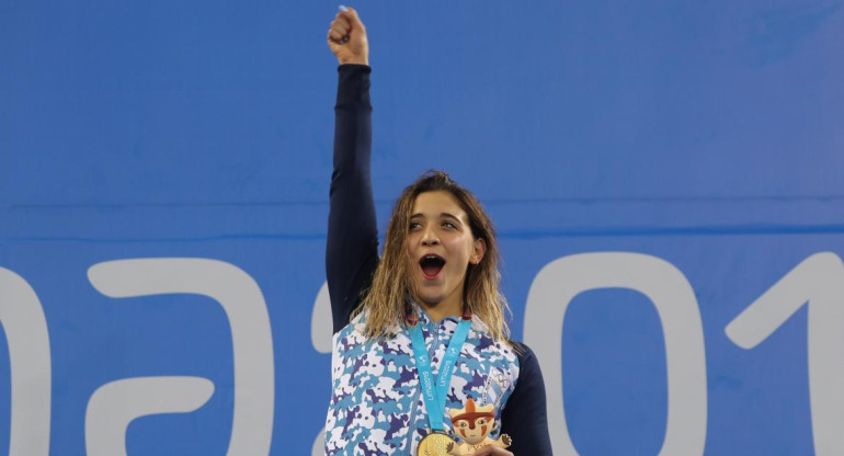 Delfina Pignatiello, Juegos Panamericanos 2019, REUTERS