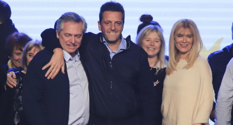 Frente de Todos, Alberto Fernández, Sergio Massa, Verónica Magario, NA