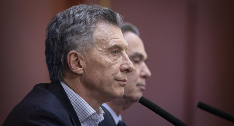 Mauricio Macri y Miguel Ángel Pichetto, AGENCIA NA