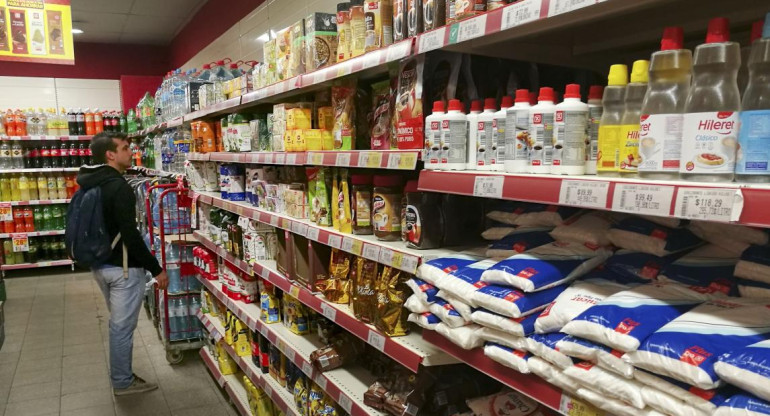 Aumento de precios, productos de supermercado, Agencia NA