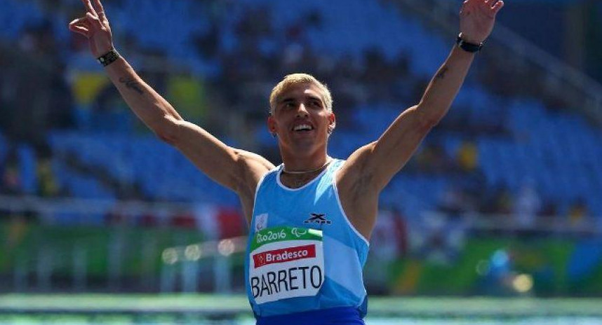 Hernán Barreto, atleta paralímpico