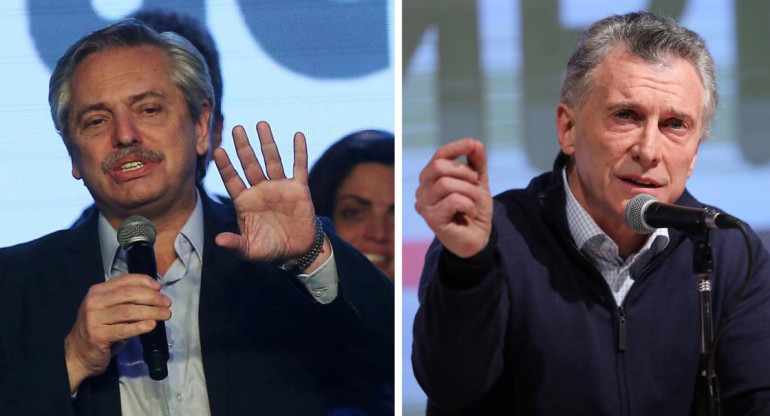 Mauricio Macri y Alberto Fernández, Elecciones 2019