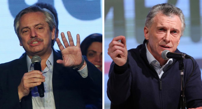 Mauricio Macri y Alberto Fernández, Elecciones 2019